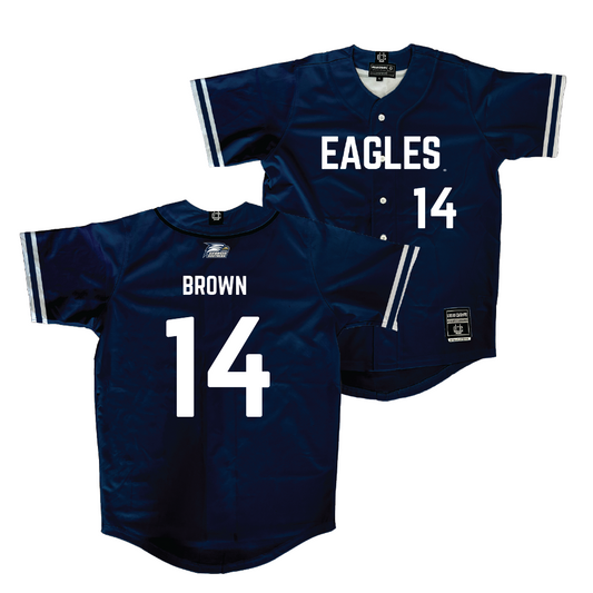 Georgia Southern Baseball Navy Jersey - Jarrett Brown