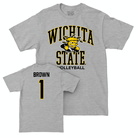 Wichita State Women's Volleyball Sport Grey Classic Tee   - Olivia Brown