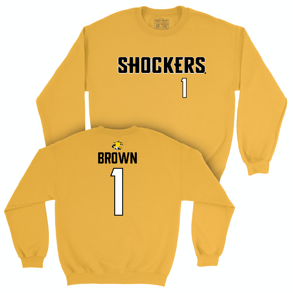 Wichita State Women's Volleyball Gold Shockers Crew   - Olivia Brown