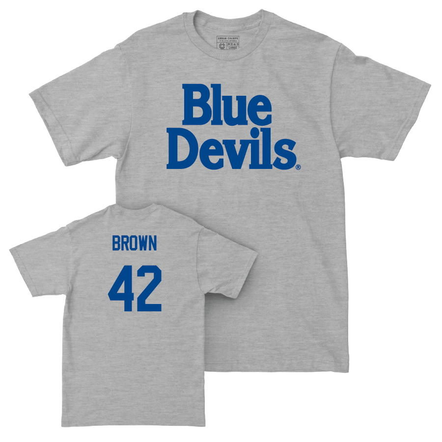 Sport Grey Women's Basketball Blue Devils Tee - Kennedy Brown