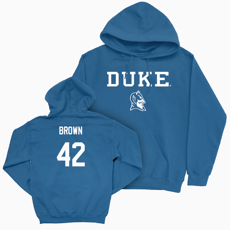 Royal Women's Basketball Duke Hoodie - Kennedy Brown