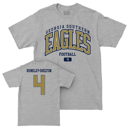 Georgia Southern Football Sport Grey Arch Tee   - LV Bunkley-Shelton