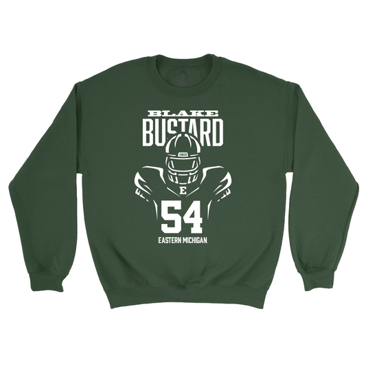 Eastern Michigan Football Green End Zone Crew  - Blake Bustard