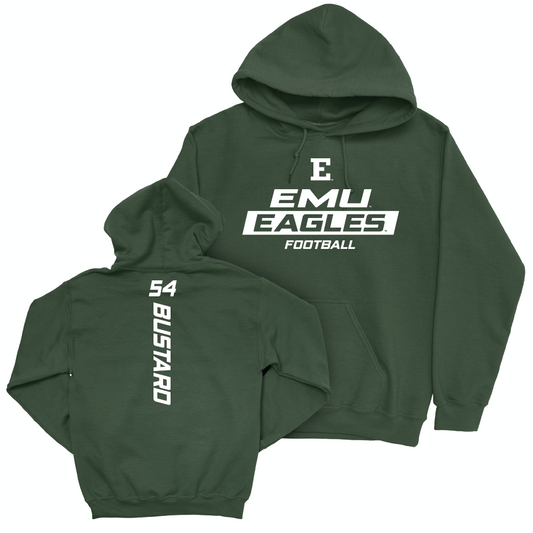 Eastern Michigan Football Green Rush Hoodie  - Blake Bustard