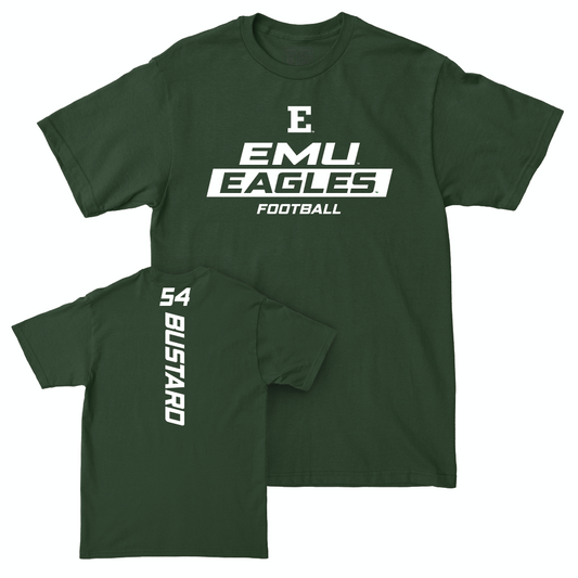 Eastern Michigan Football Green Rush Tee  - Blake Bustard