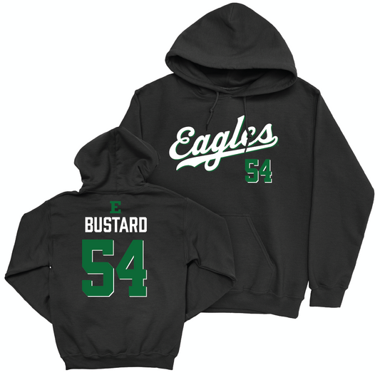 Eastern Michigan Football Black Script Hoodie  - Blake Bustard