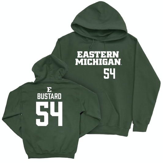 Eastern Michigan Football Green Sideline Hoodie  - Blake Bustard