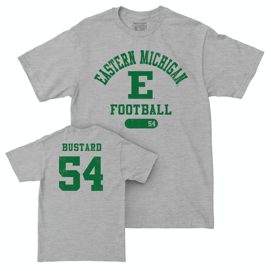 Eastern Michigan Football Sport Grey Varsity Tee  - Blake Bustard