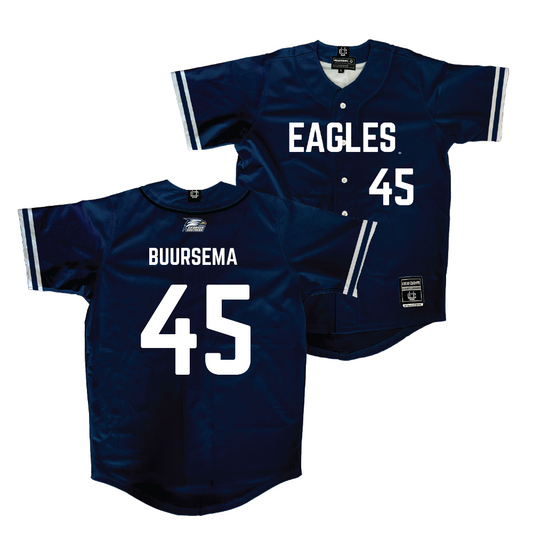 Georgia Southern Baseball Navy Jersey - Porter Buursema