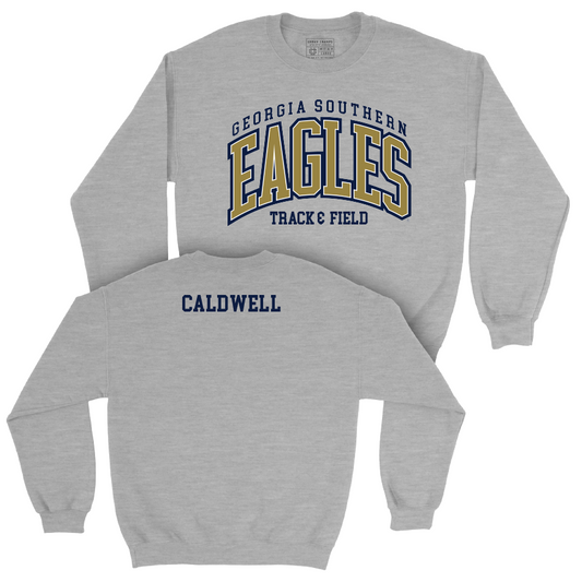 Georgia Southern Women's Track & Field Sport Grey Arch Crew  - Makayla Caldwell