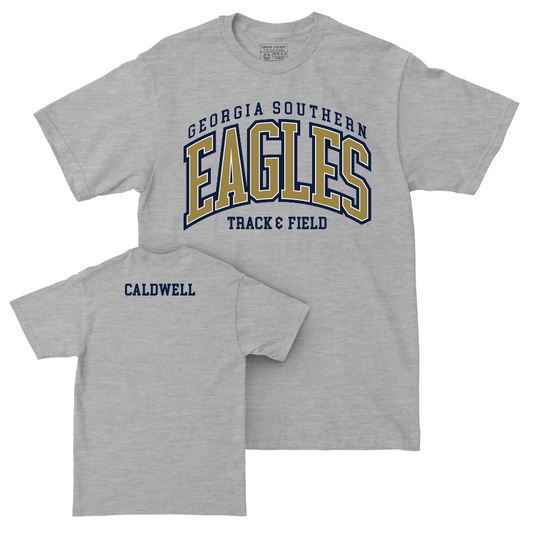 Georgia Southern Women's Track & Field Sport Grey Arch Tee  - Makayla Caldwell