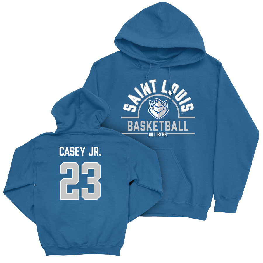 Saint Louis Men's Basketball Royal Arch Hoodie  - Andre Casey Jr.