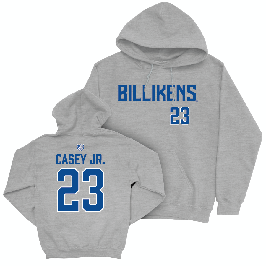 Saint Louis Men's Basketball Sport Grey Billikens Hoodie  - Andre Casey Jr.