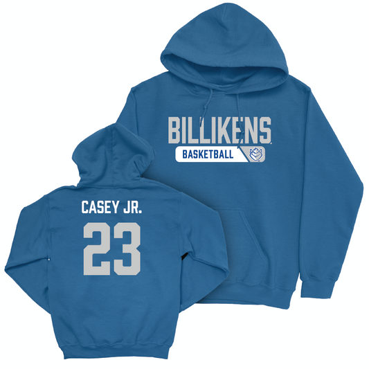 Saint Louis Men's Basketball Royal Staple Hoodie  - Andre Casey Jr.