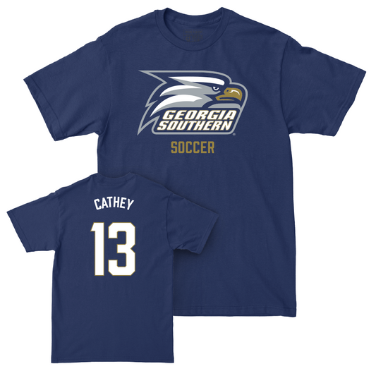 Georgia Southern Women's Soccer Navy Staple Tee - Smith Cathey