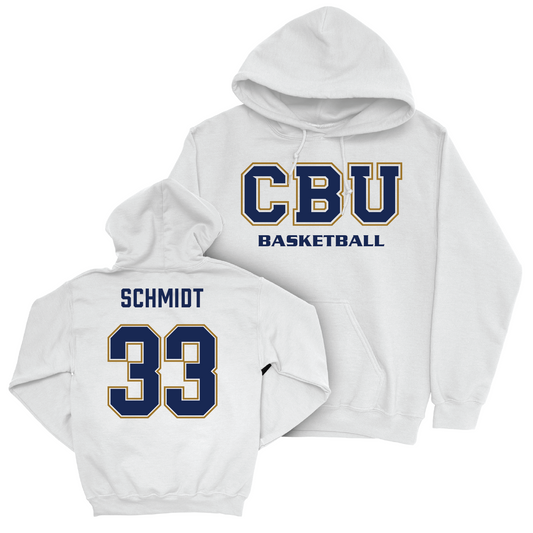 Women's Basketball White Classic Hoodie - Grace Schmidt Youth Small