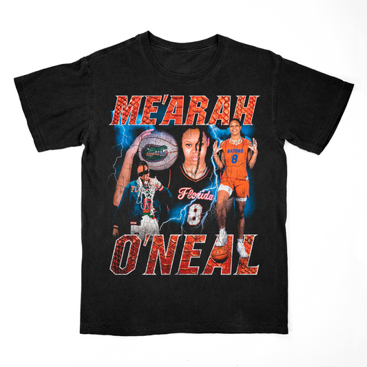 EXCLUSIVE RELEASE: Me'Arah O'Neal Graphic Black Tee