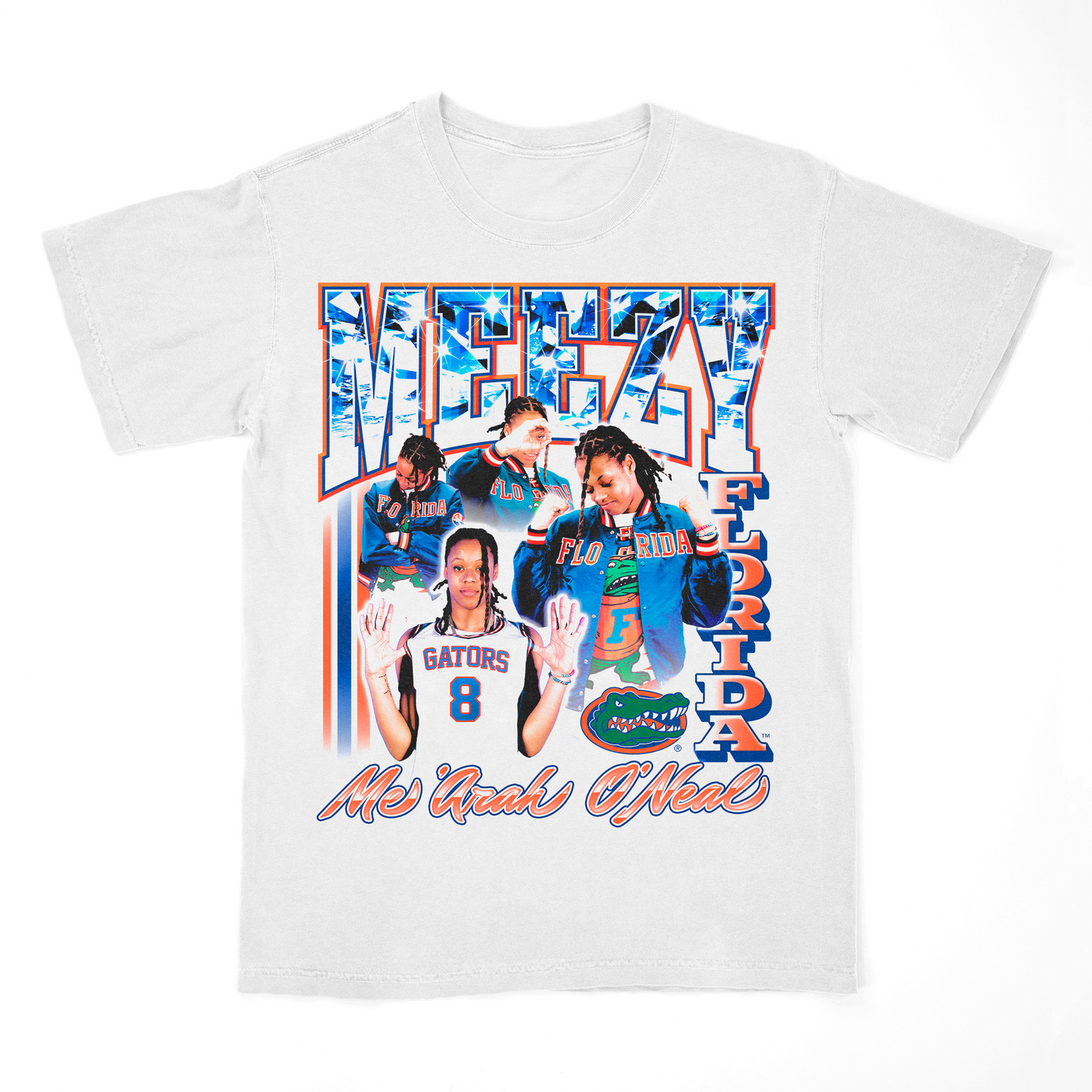 EXCLUSIVE RELEASE: Me'Arah O'Neal Graphic White Tee