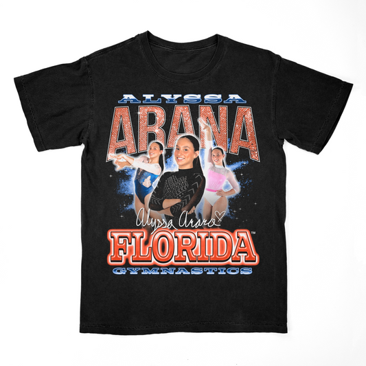 EXCLUSIVE RELEASE: Alyssa Arana Graphic Black Tee