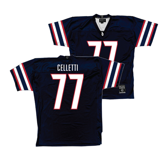 Duquesne Football Navy Jersey - Anthony Celletti