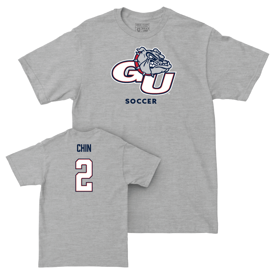 Gonzaga Women's Soccer Sport Grey Classic Tee  - Lauren Chin