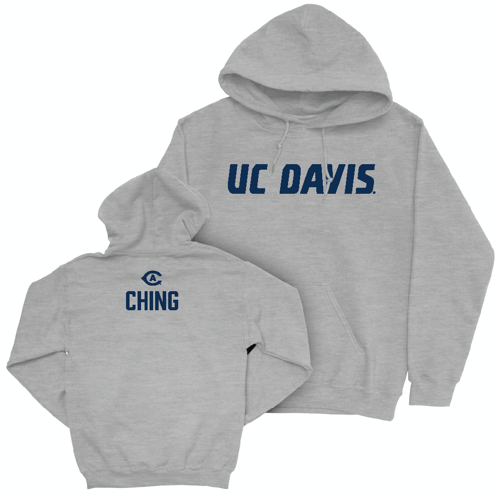 UC Davis Women's Swim & Dive Sport Grey Aggies Hoodie - Maddy Ching