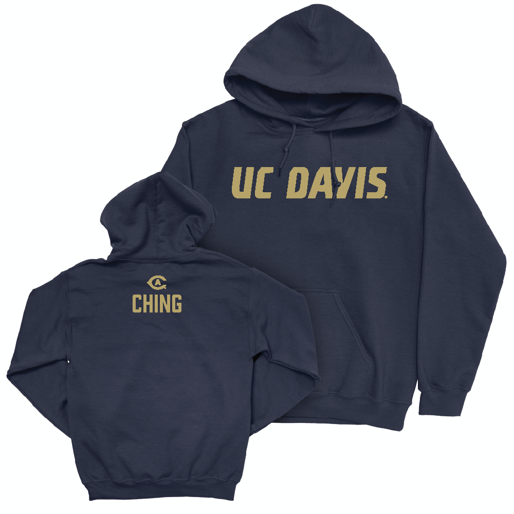 UC Davis Women's Swim & Dive Navy Sideline Hoodie - Maddy Ching