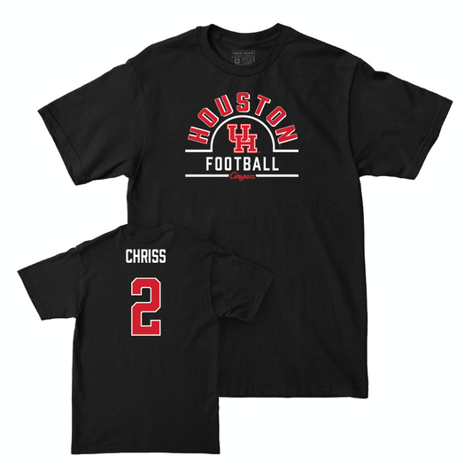 Houston Football Black Arch Tee  - Zeon Chriss