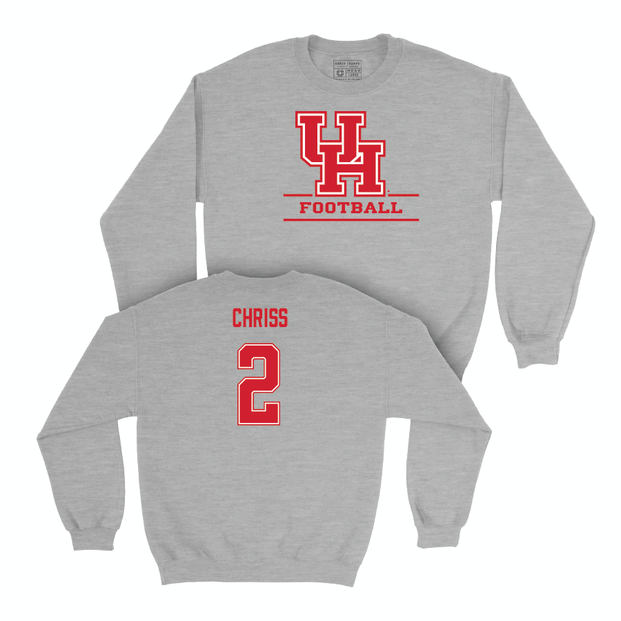 Houston Football Sport Grey Classic Crew  - Zeon Chriss