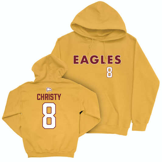 Winthrop Men's Basketball Gold Eagles Hoodie - Cam Christy