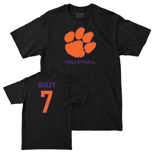 Clemson Women's Volleyball Black Club Tee - Azyah Dailey Small