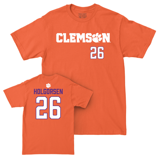 Clemson Women's Soccer Orange Sideline Tee - Addy Holgorsen Small