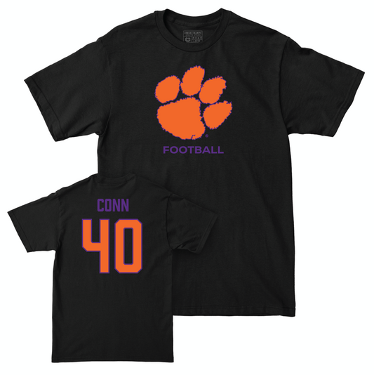 Clemson Football Black Club Tee - Brodey Conn Small