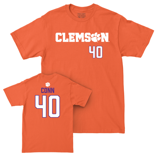 Clemson Football Orange Sideline Tee - Brodey Conn Small