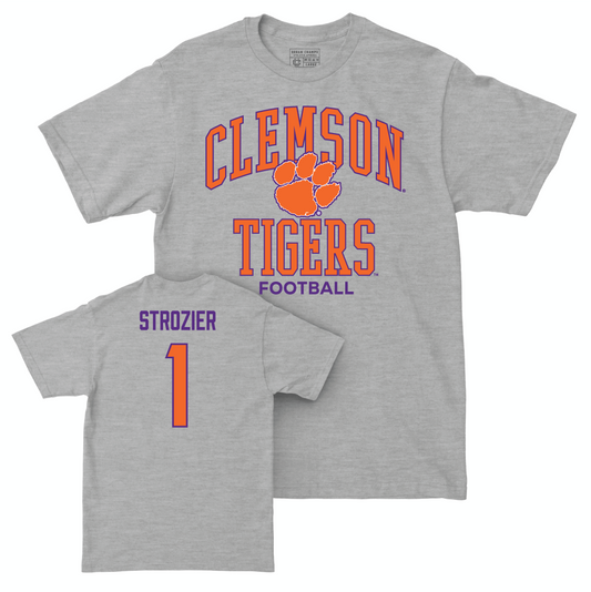 Clemson Football Sport Grey Classic Tee - Branden Strozier Small