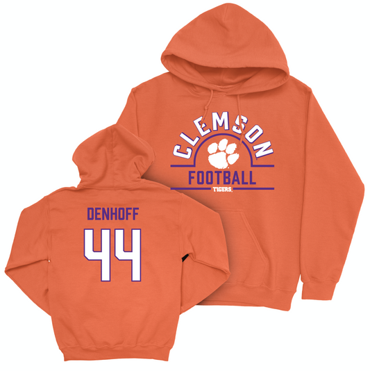 Clemson Football Orange Arch Hoodie - Cade Denhoff Small