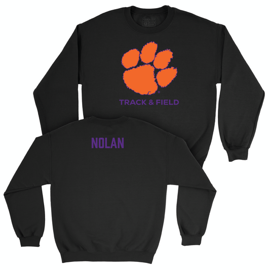 Clemson Men's Track & Field Black Club Crew - Dylan Nolan Small