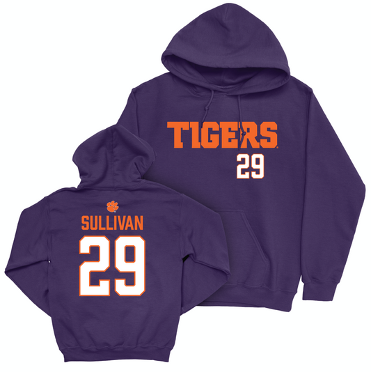 Clemson Football Purple Tigers Hoodie - Davian Sullivan Small