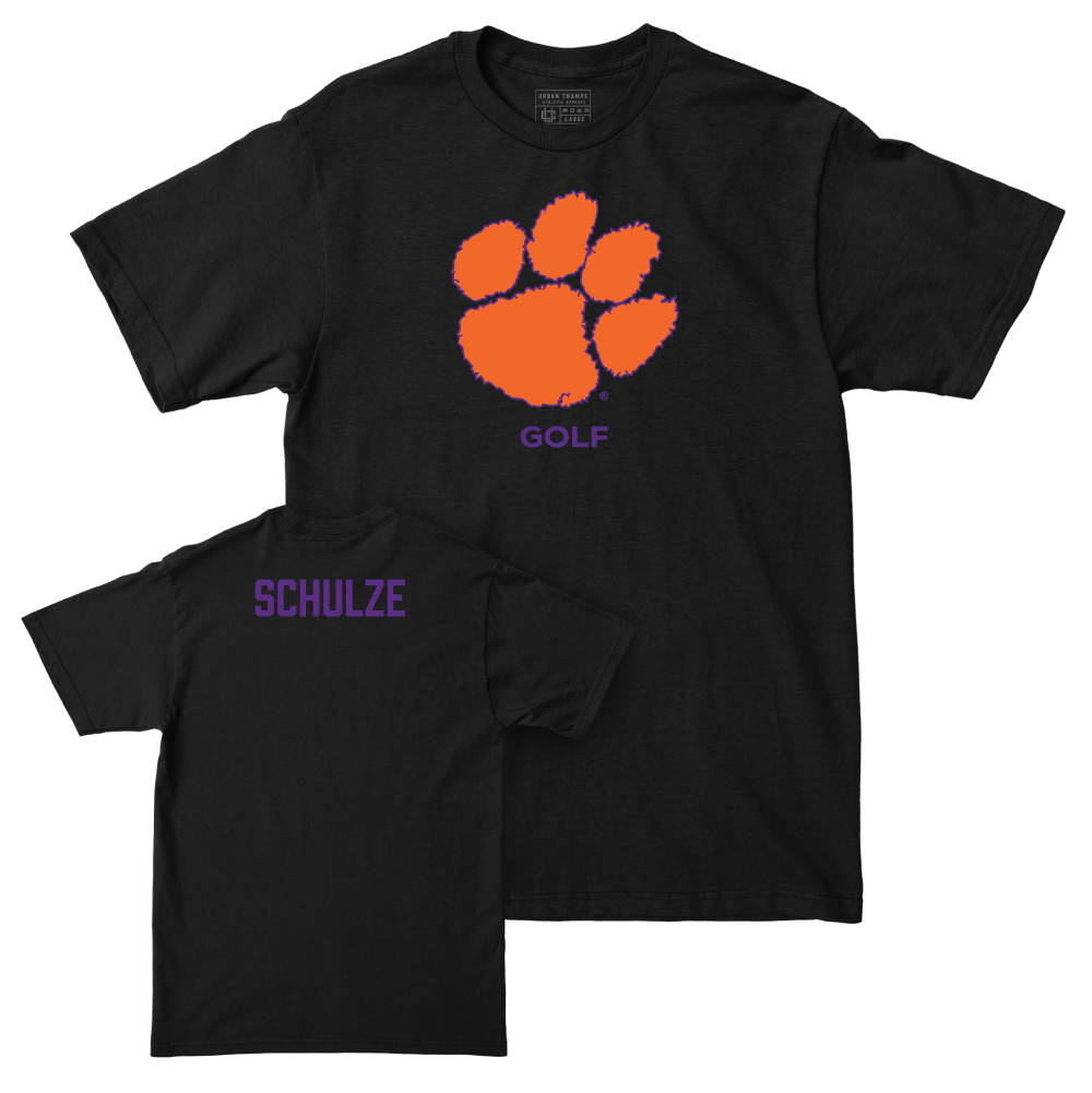 Clemson Women's Golf Black Club Tee - Ivy Schulze Small