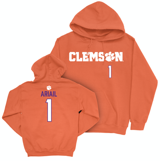 Clemson Softball Orange Sideline Hoodie - Kennedy Ariail Small