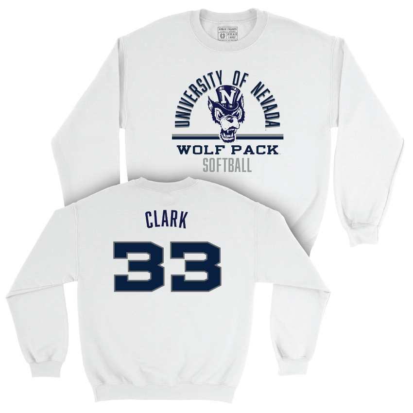 Nevada Softball White Classic Crew  - Madison Clark