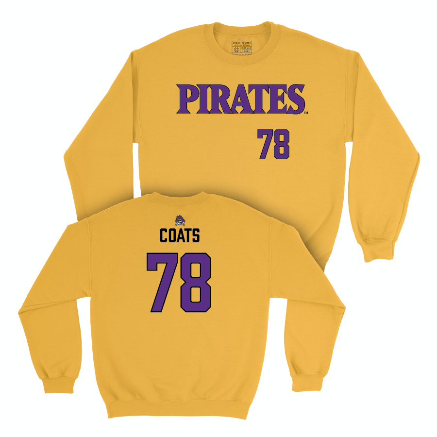 East Carolina Football Gold Pirates Crew   - Will Coats