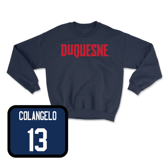 Duquesne Women's Soccer Navy Duquesne Crew - Abby Colangelo