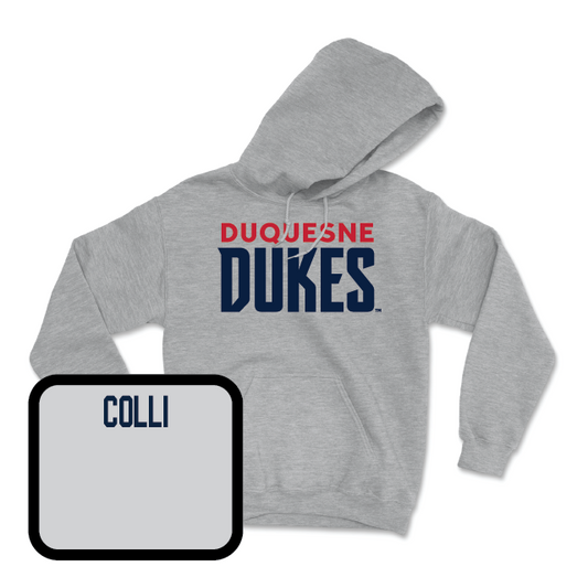 Duquesne Track & Field Sport Grey Lock Hoodie - Ben Colli