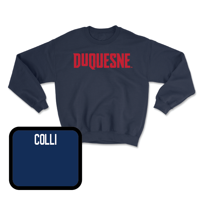 Duquesne Track & Field Navy Duquesne Crew - Ben Colli