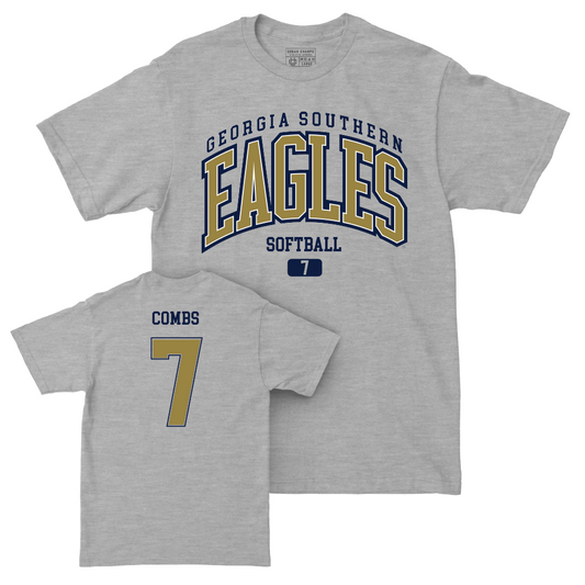 Georgia Southern Softball Sport Grey Arch Tee  - Valerie Combs