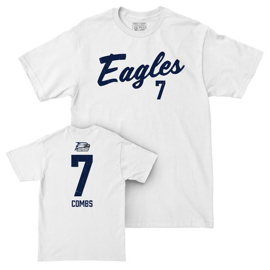 Georgia Southern Softball White Script Comfort Colors Tee  - Valerie Combs