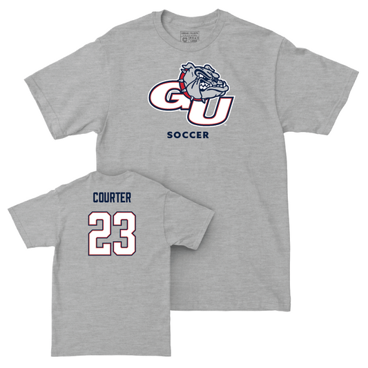 Gonzaga Women's Soccer Sport Grey Classic Tee  - Grace Courter