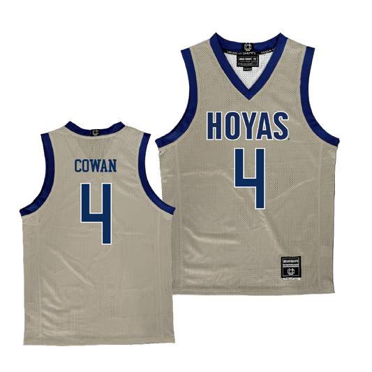 Georgetown Women's Basketball Grey Jersey - Alexandra Cowan