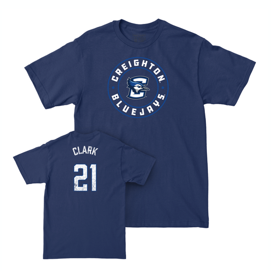 Creighton Women's Volleyball Navy Staple Tee - Audrey Clark Youth Small